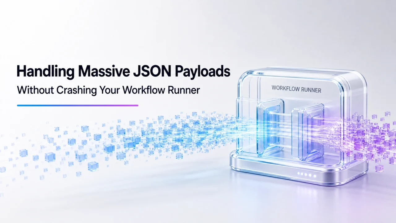 Handling Massive JSON Payloads Without Crashing Your Workflow Runner