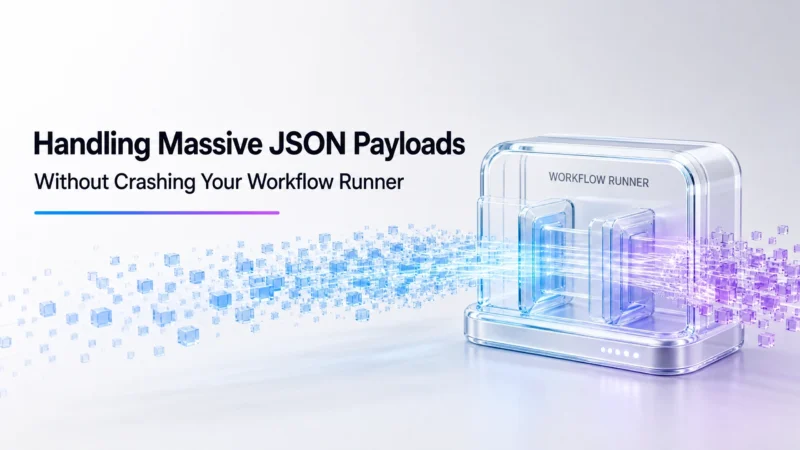 Handling Massive JSON Payloads Without Crashing Your Workflow Runner