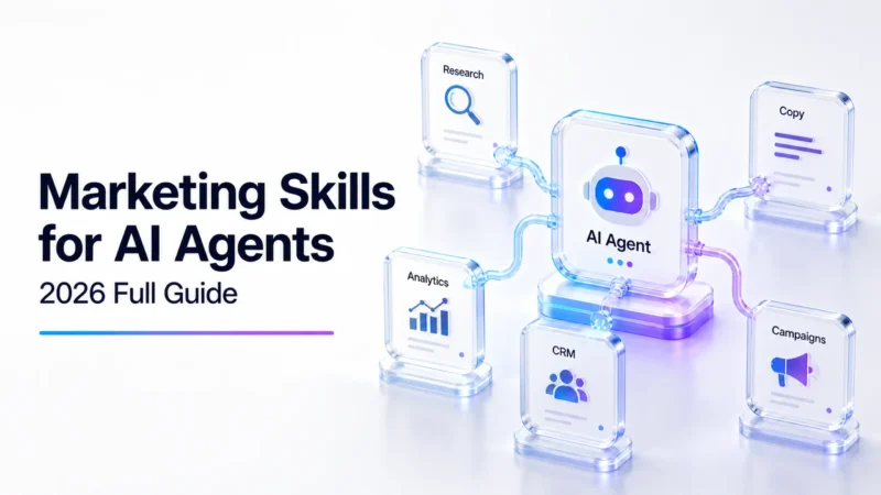 Marketing Skills for AI Agents: 2026 Full Guide