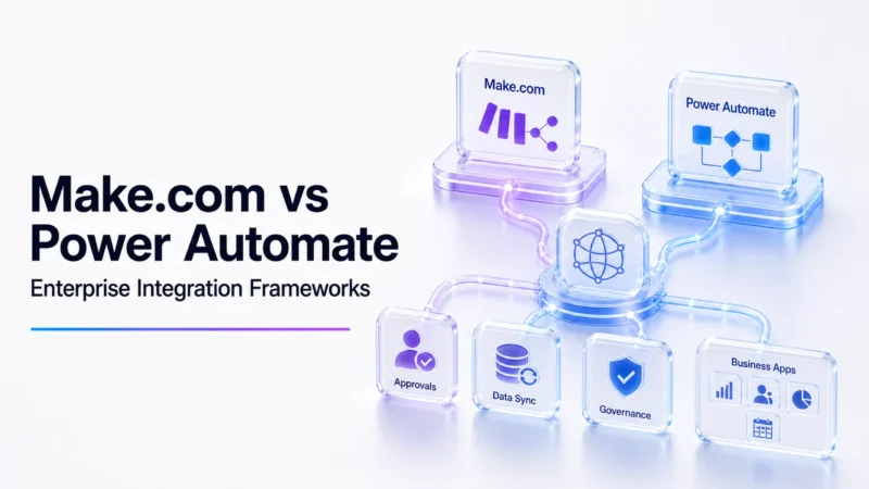 Make.com vs. Power Automate: Enterprise Integration Frameworks
