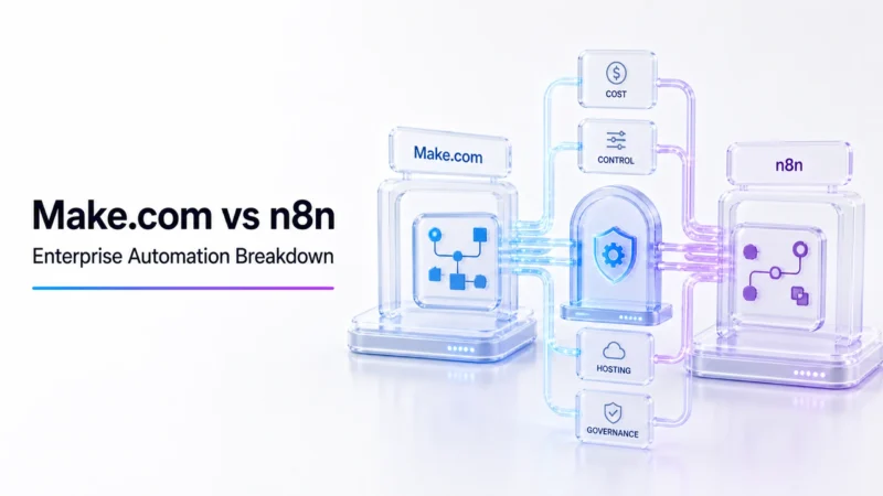 Make.com vs. n8n: Honest Breakdown for Enterprise Teams