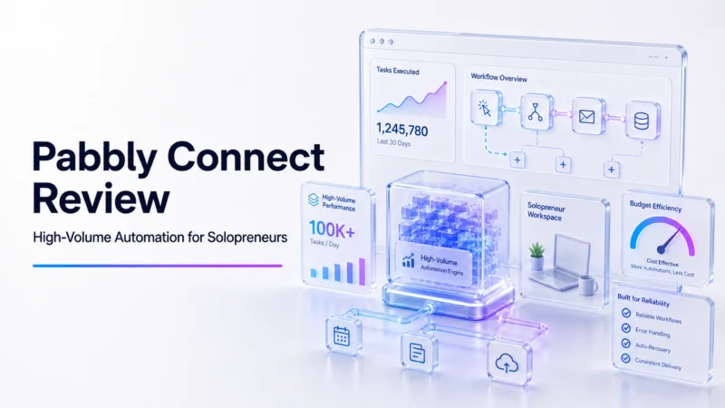 Pabbly Connect Review: High-Volume Alternative for Solopreneurs