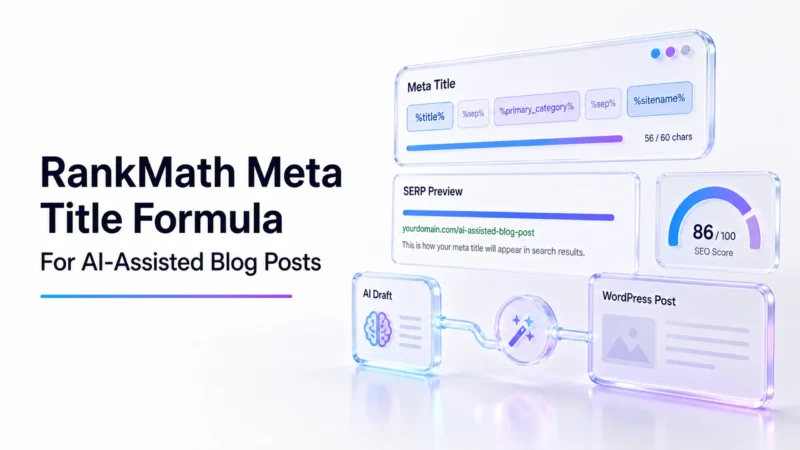 My RankMath Meta Title Formula for AI-Assisted Blog Posts