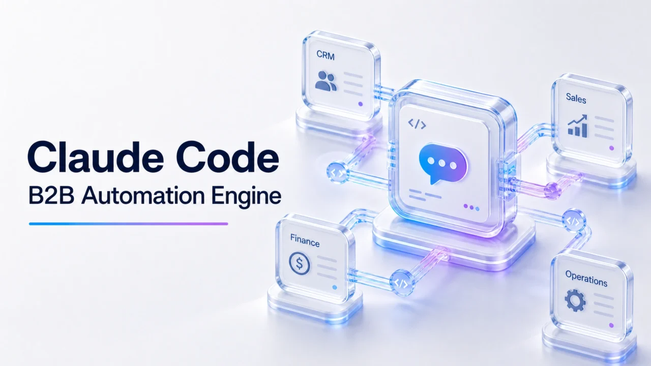 Claude Code Is Not a Coding Tool — It’s a B2B Automation Engine (After 8 Months in Production)