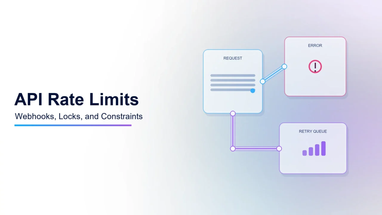 Managing API Rate Limits, Webhook Constraints, and Database Locks