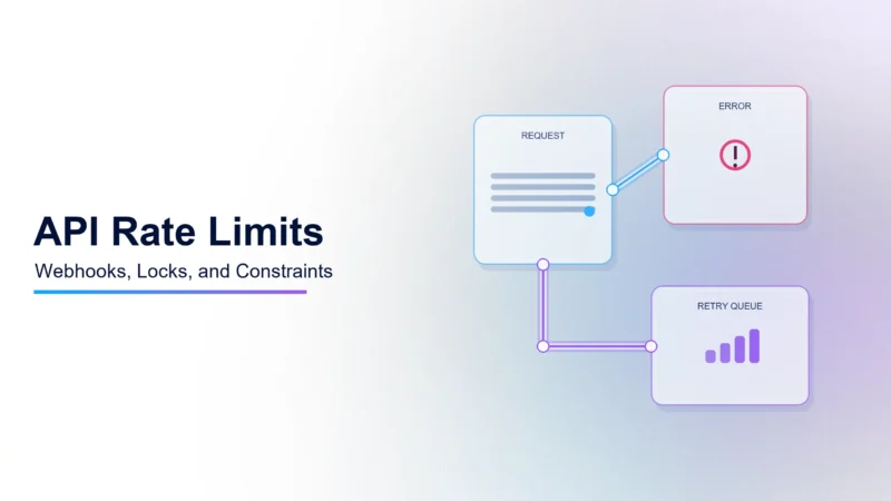 Managing API Rate Limits, Webhook Constraints, and Database Locks