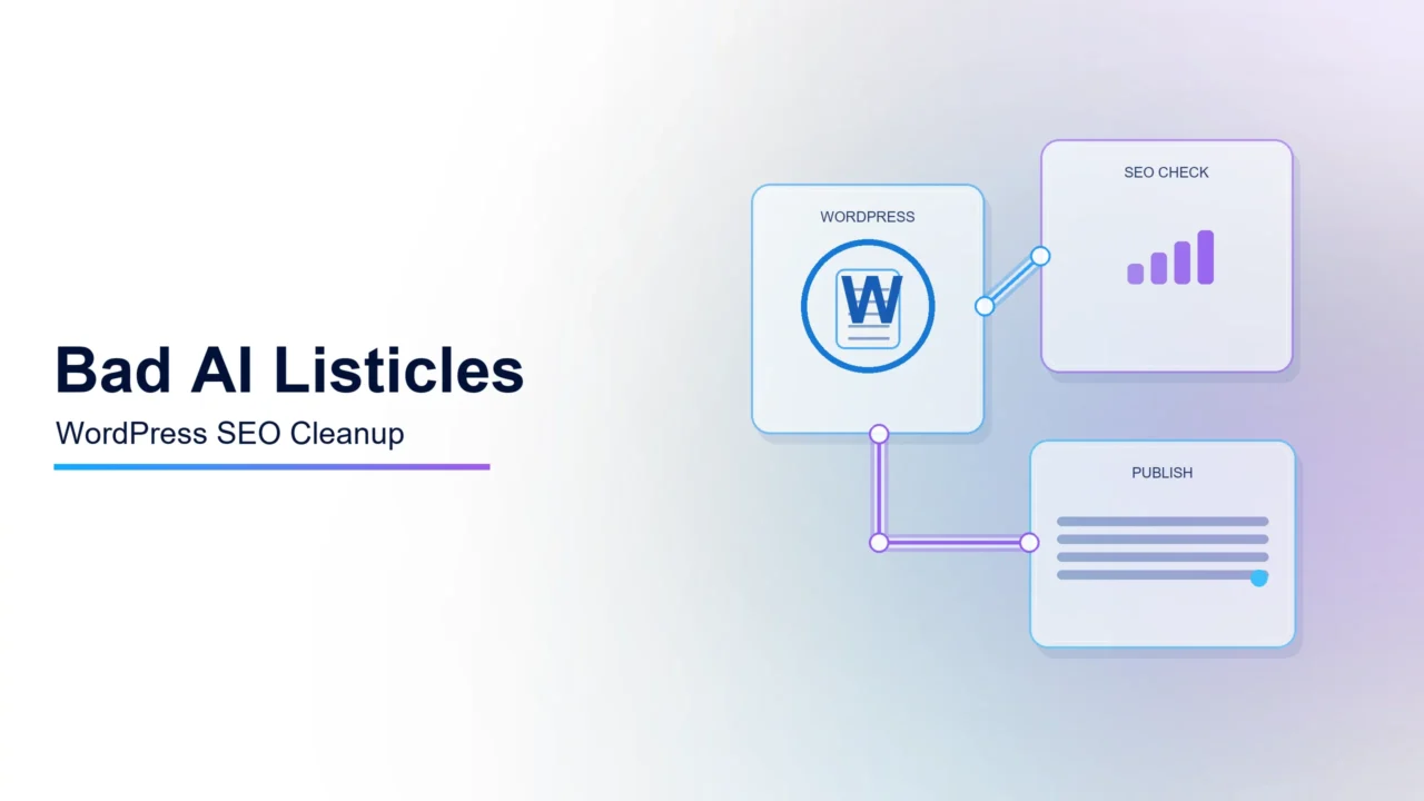 Why AI Listicles Are Usually Bad for WordPress SEO
