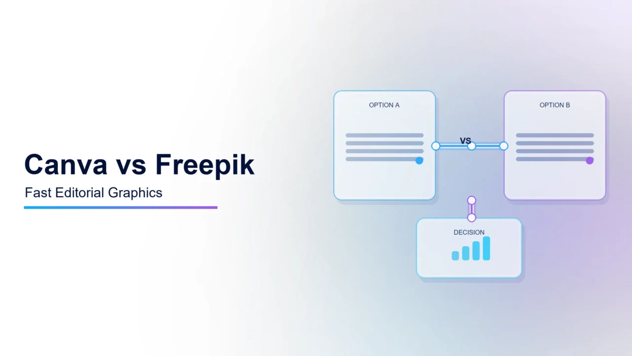 Canva vs Freepik for Blog Images: My Fast Editorial Graphics Workflow