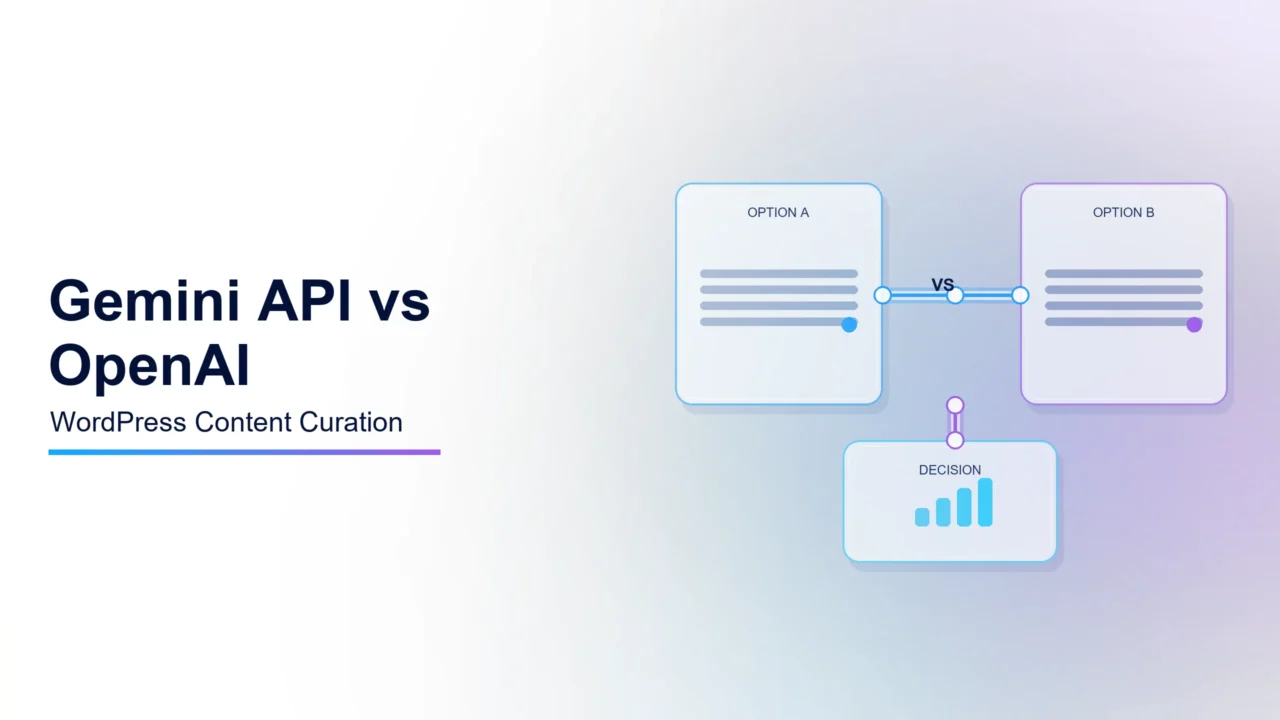 Gemini API vs. OpenAI for Enterprise WordPress Content Curation
