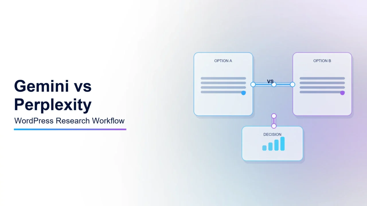 Gemini vs Perplexity for Researching WordPress Posts: Where Each Annoys Me