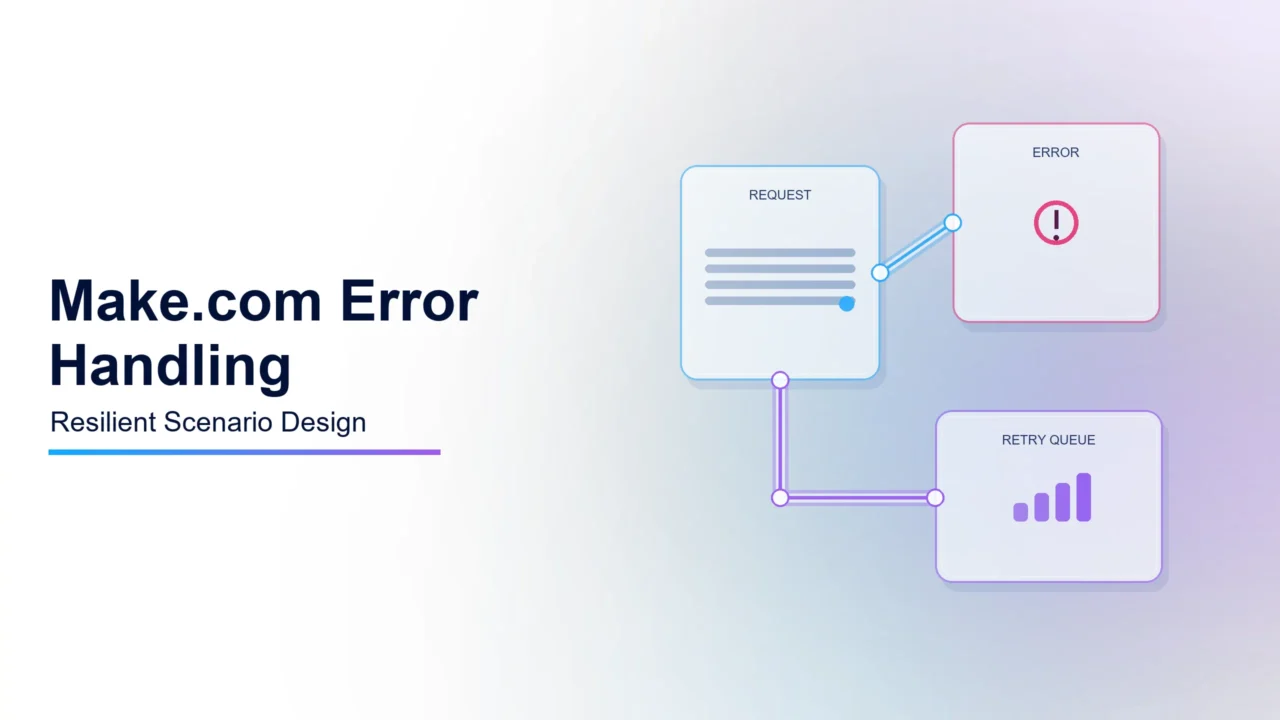 Make.com Error Handling Best Practices: Resilient Scenario Design