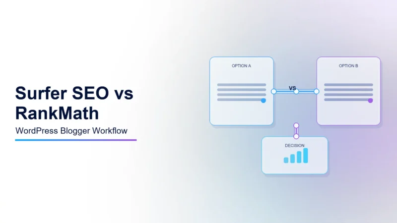 Surfer SEO vs RankMath for WordPress Bloggers: What I Use and Ignore