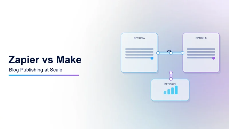 Zapier vs Make for Blog Publishing Workflows: Why I Do Not Love Either for Scale