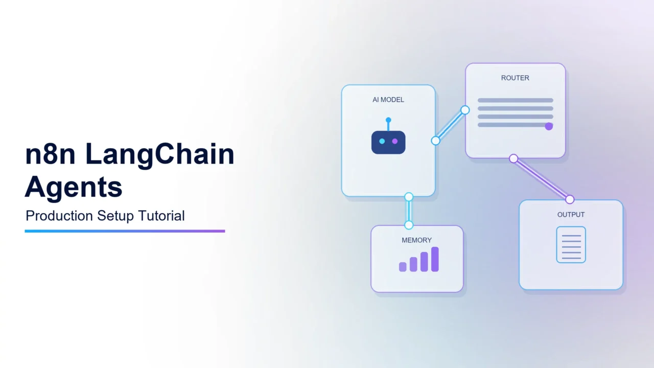 n8n and LangChain Autonomous Agents: Production Setup Tutorial