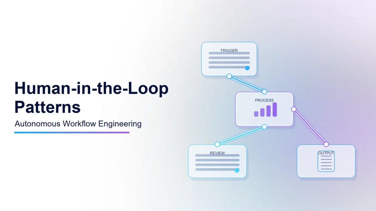 Human-in-the-Loop (HITL) Engineering Patterns for Autonomous Workflows