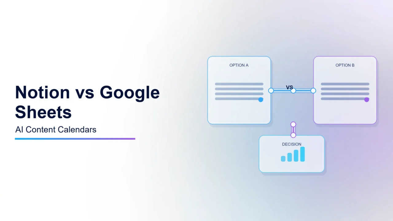 Notion vs Google Sheets for AI Content Calendars: My WordPress Publisher Verdict