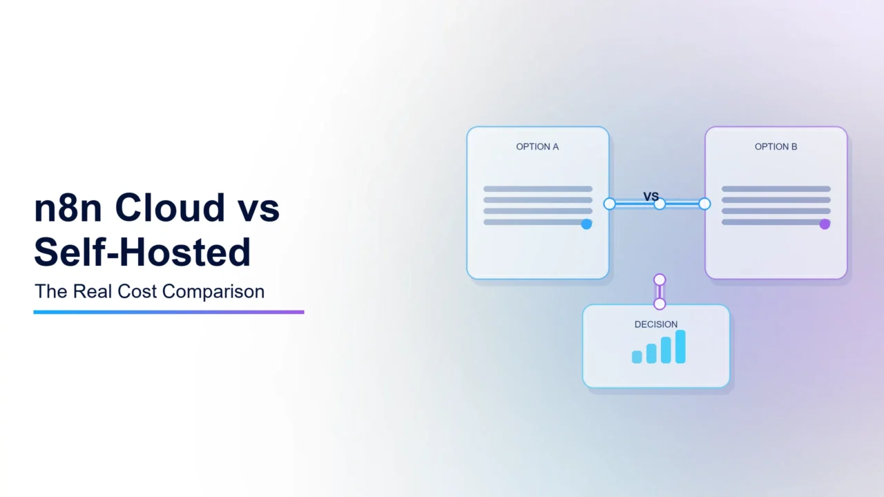 n8n Cloud vs Self-Hosted: The Real Cost Comparison